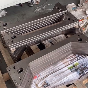 厚20mm鋼板矯平機(jī)，長(zhǎng)1米高精密零件整平機(jī)，矯平精度5絲內(nèi)